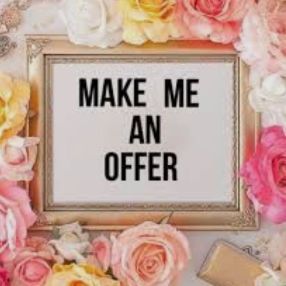 Make an offer if you don’t like the price!